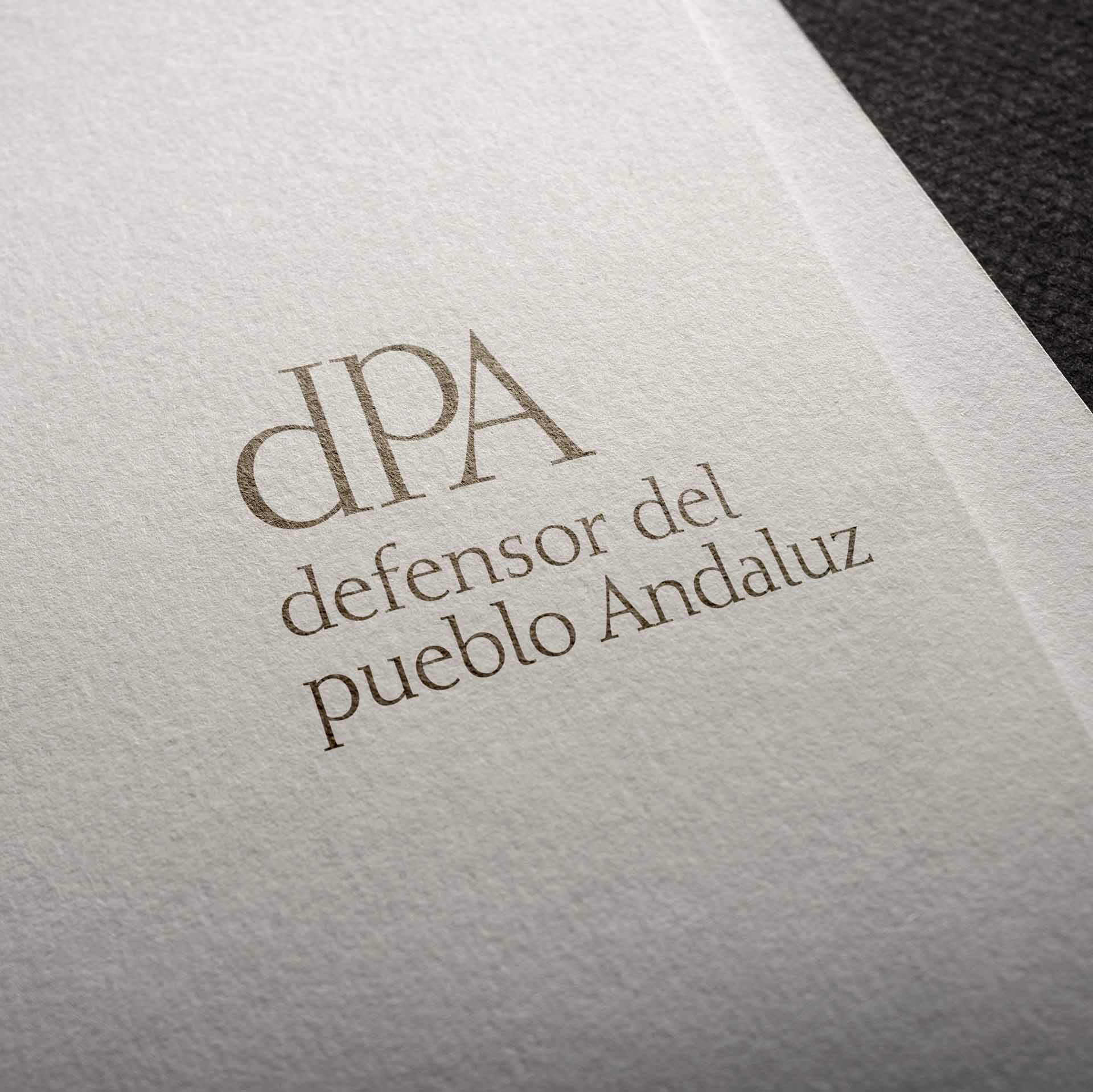 Branding Defensor del Pueblo Andaluz